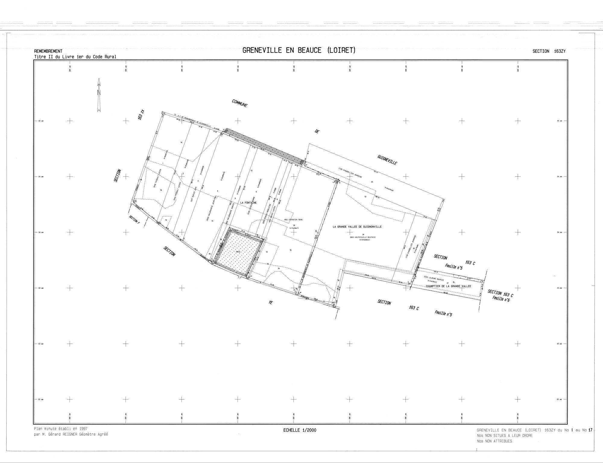 Greneville-en-Beauce - Sections