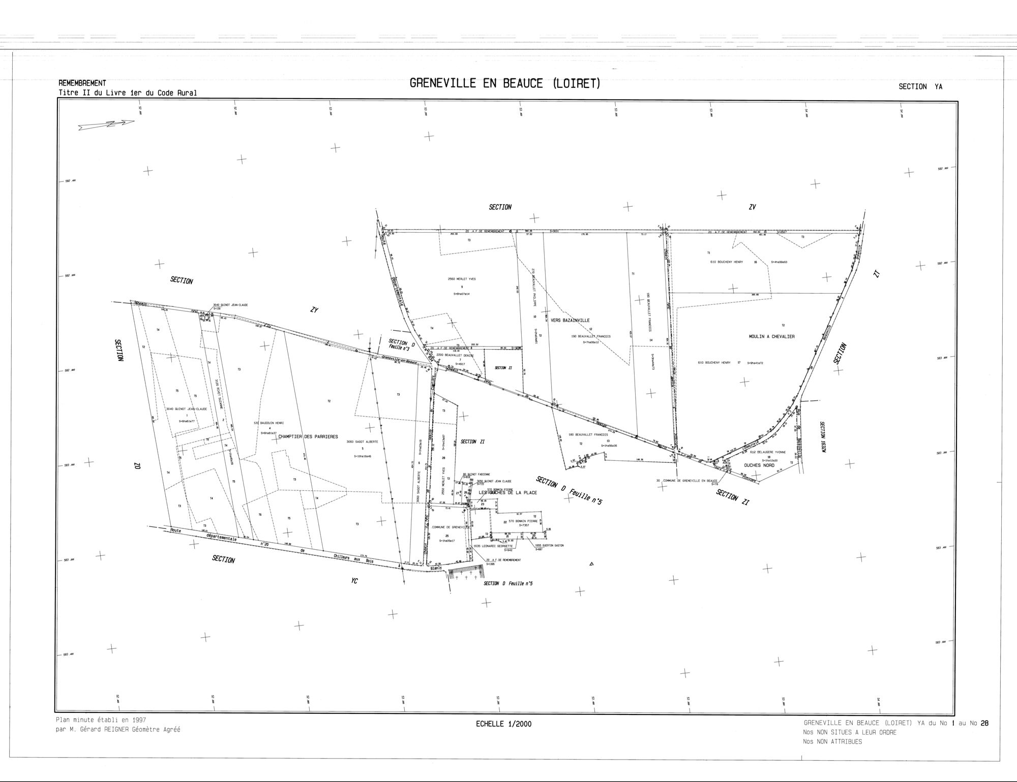Greneville-en-Beauce - Sections