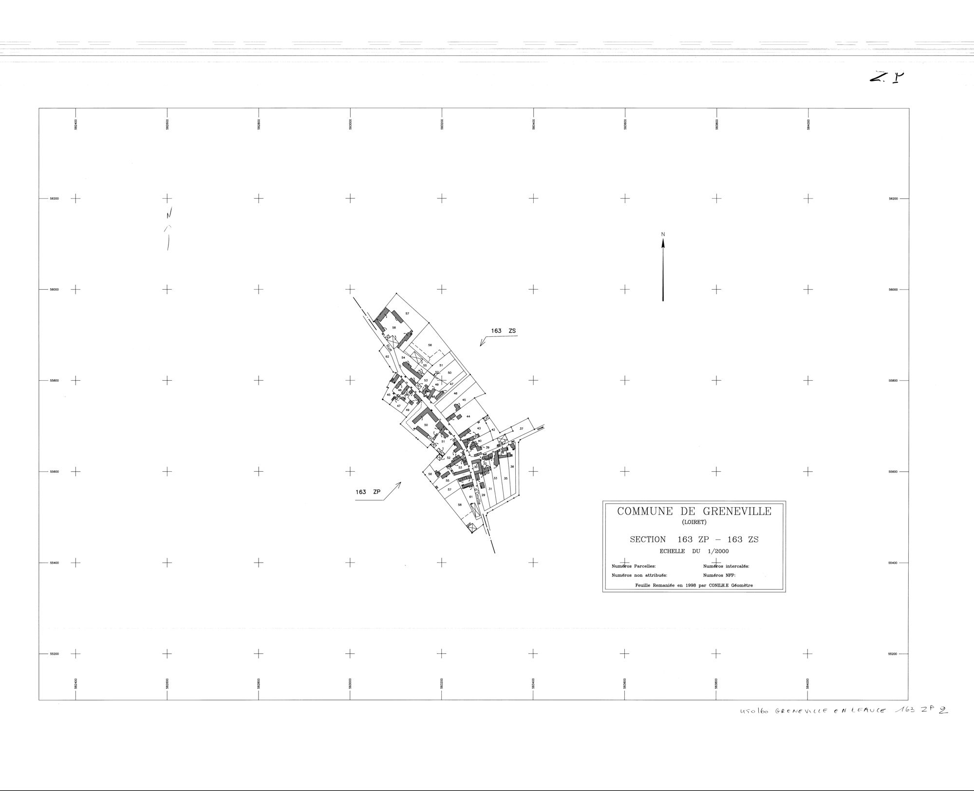 Greneville-en-Beauce - Sections