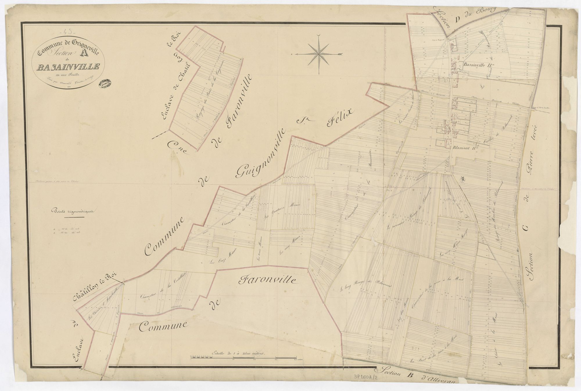 Greneville-en-Beauce - Sections
