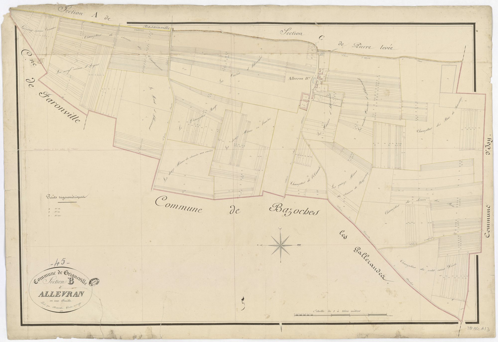 Greneville-en-Beauce - Sections