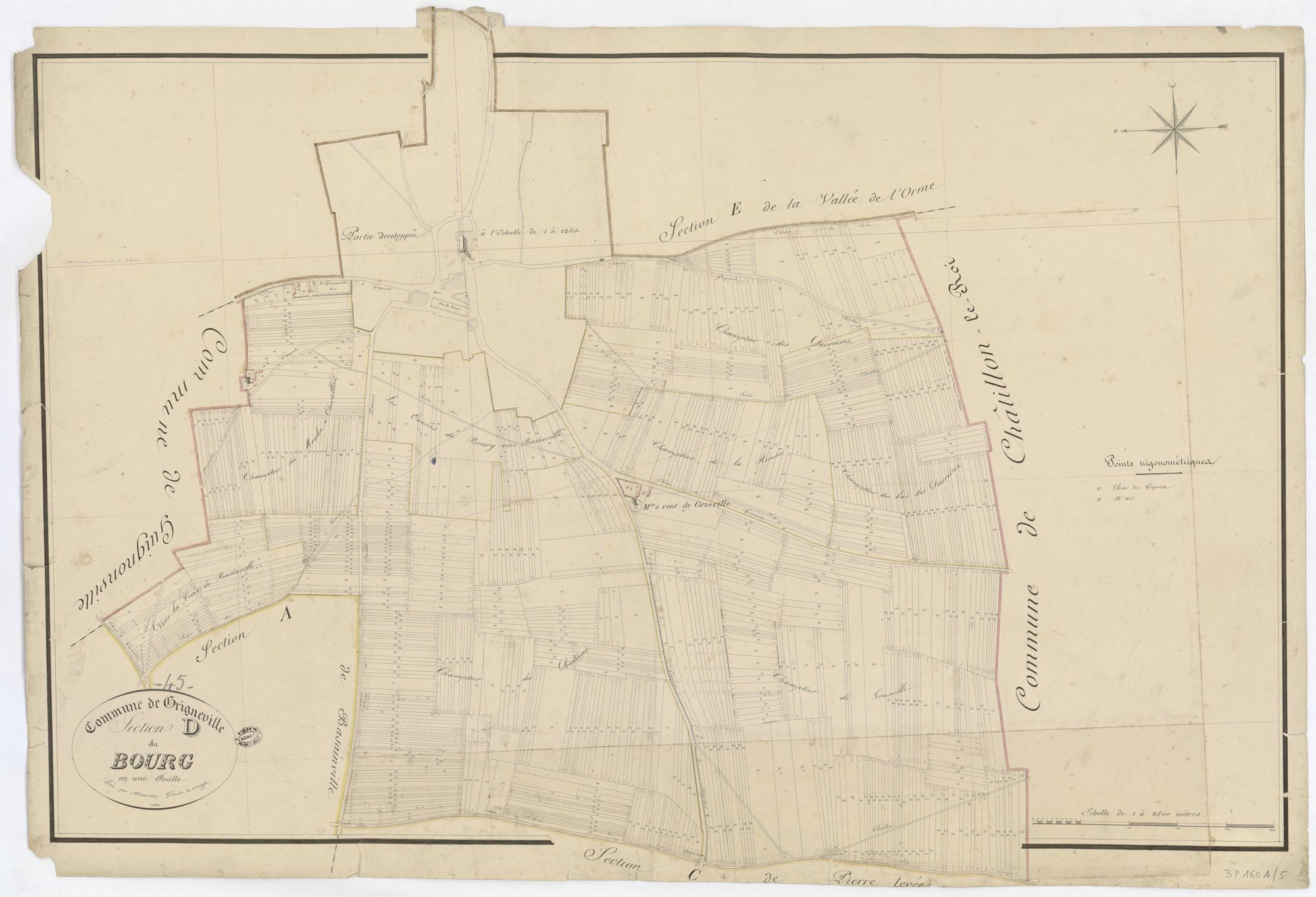 Greneville-en-Beauce - Sections