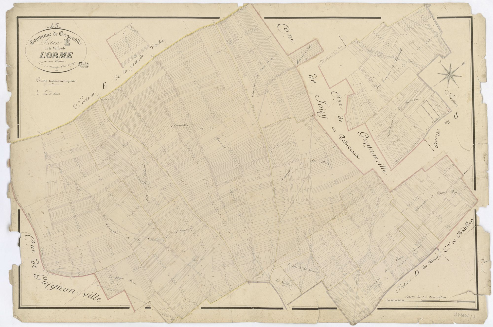 Greneville-en-Beauce - Sections
