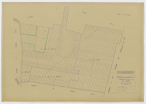 Greneville-en-Beauce - Sections