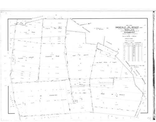 Greneville-en-Beauce - Sections