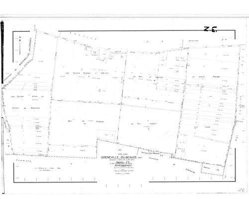 Greneville-en-Beauce - Sections