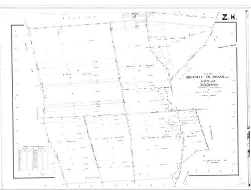 Greneville-en-Beauce - Sections