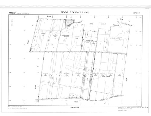 Greneville-en-Beauce - Sections
