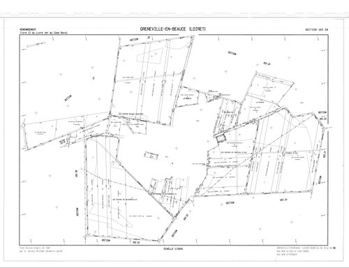 Greneville-en-Beauce - Sections