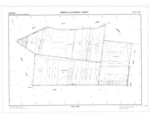 Greneville-en-Beauce - Sections