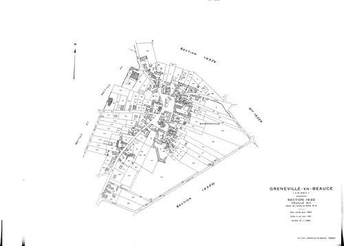 Greneville-en-Beauce - Sections