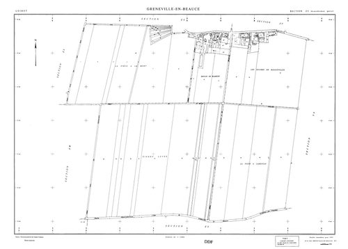 Greneville-en-Beauce - Sections