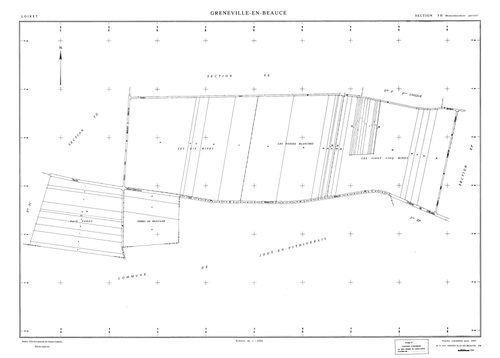 Greneville-en-Beauce - Sections