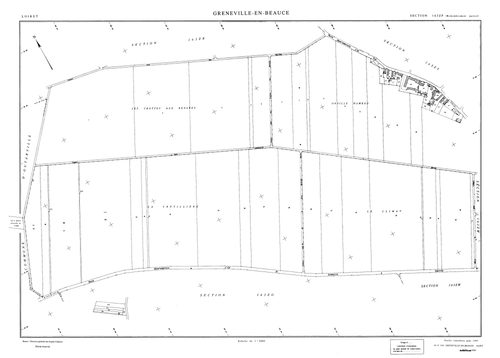Greneville-en-Beauce - Sections