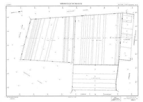 Greneville-en-Beauce - Sections