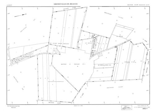 Greneville-en-Beauce - Sections