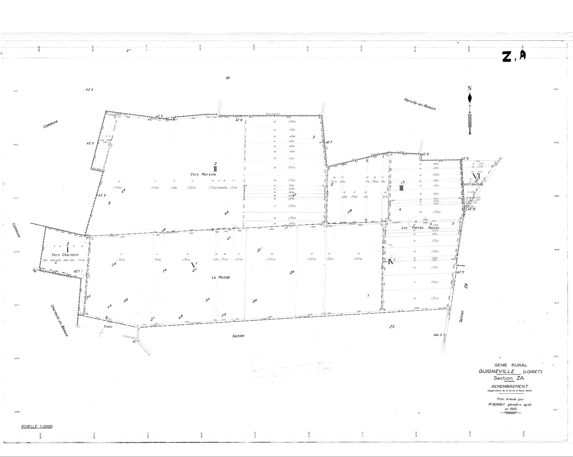 Guigneville - Sections