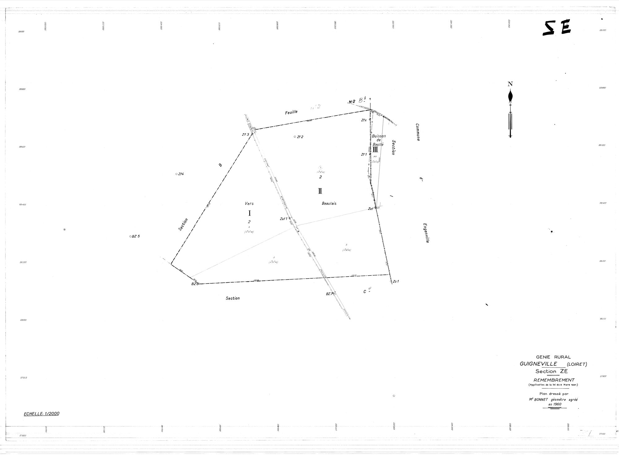 Guigneville - Sections