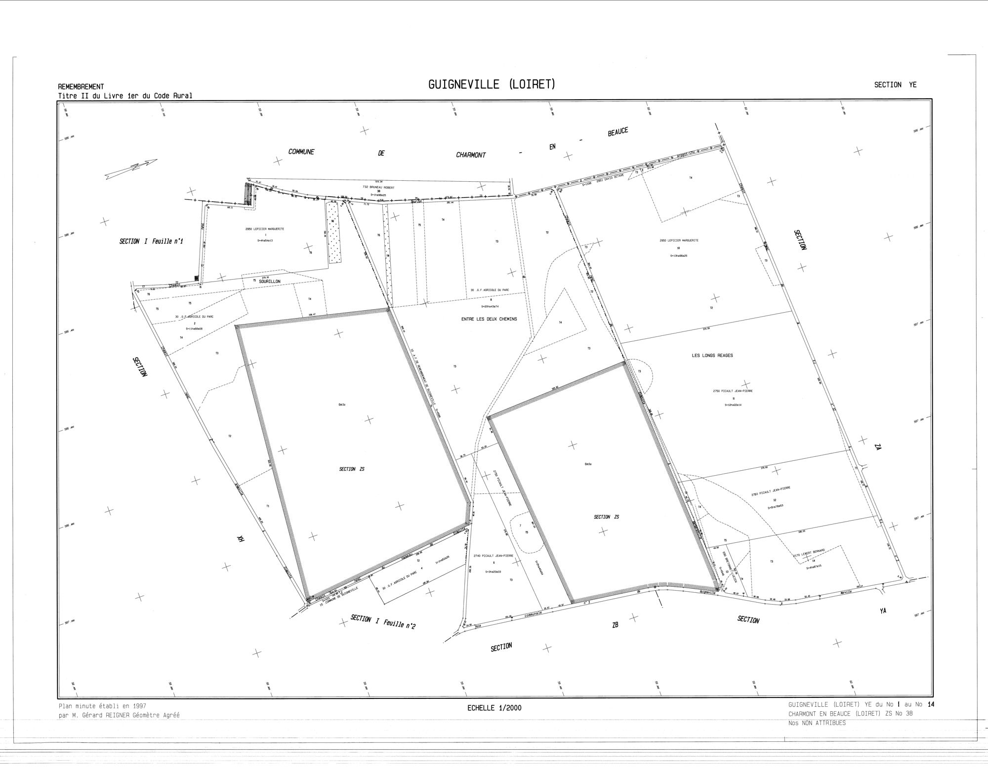 Guigneville - Sections