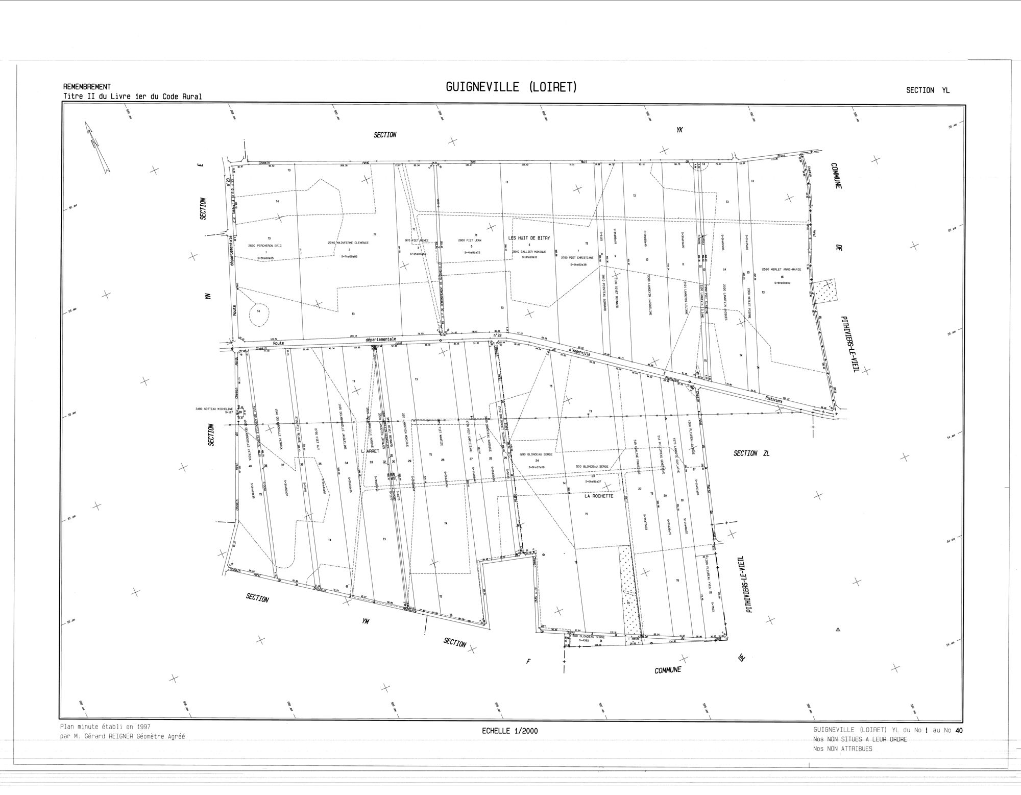 Guigneville - Sections