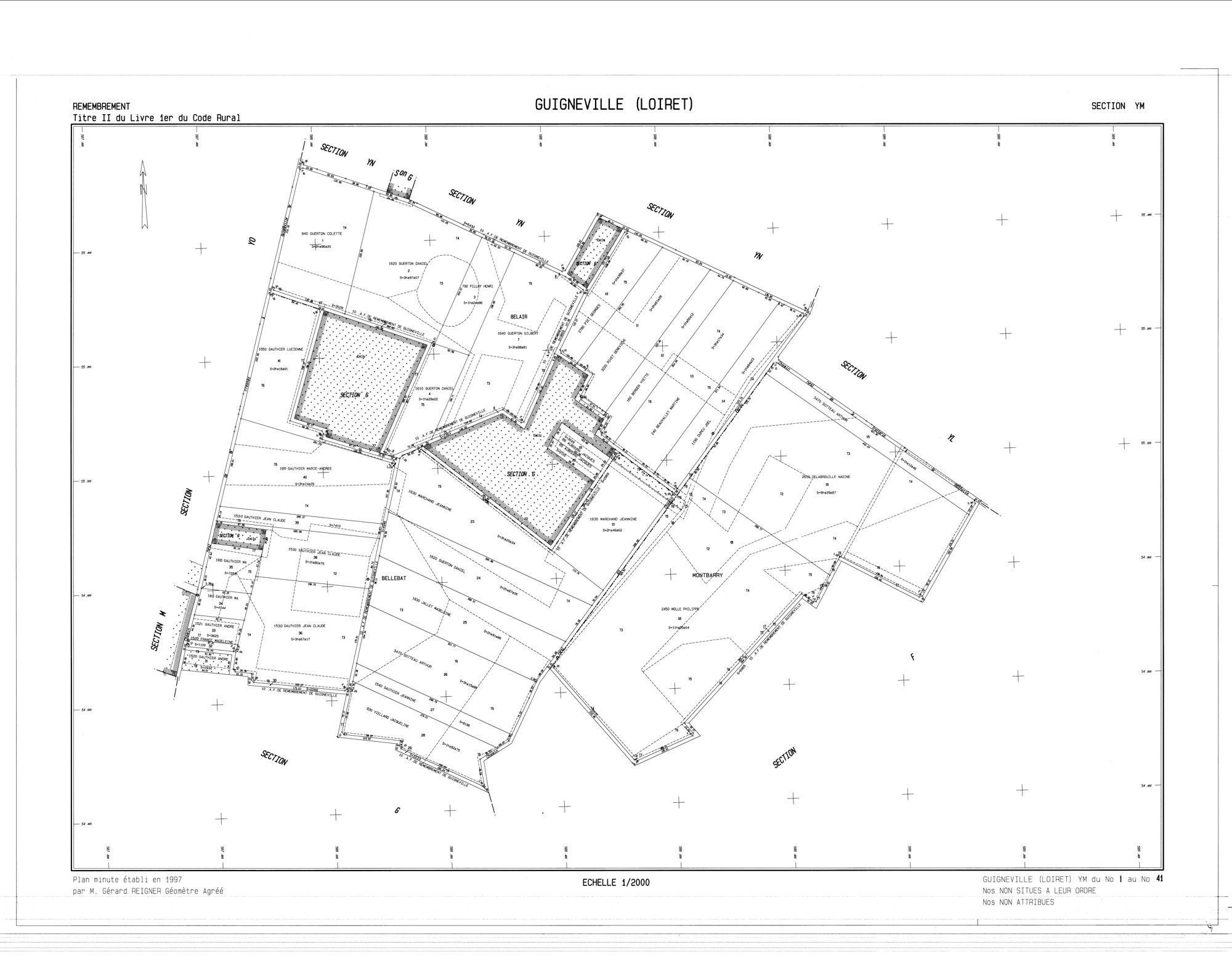 Guigneville - Sections