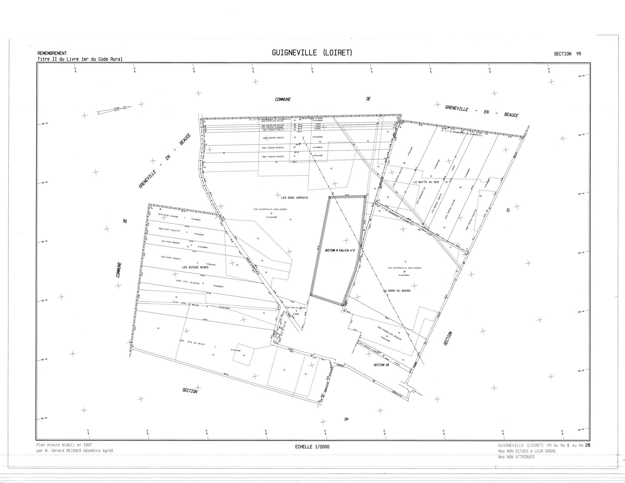 Guigneville - Sections