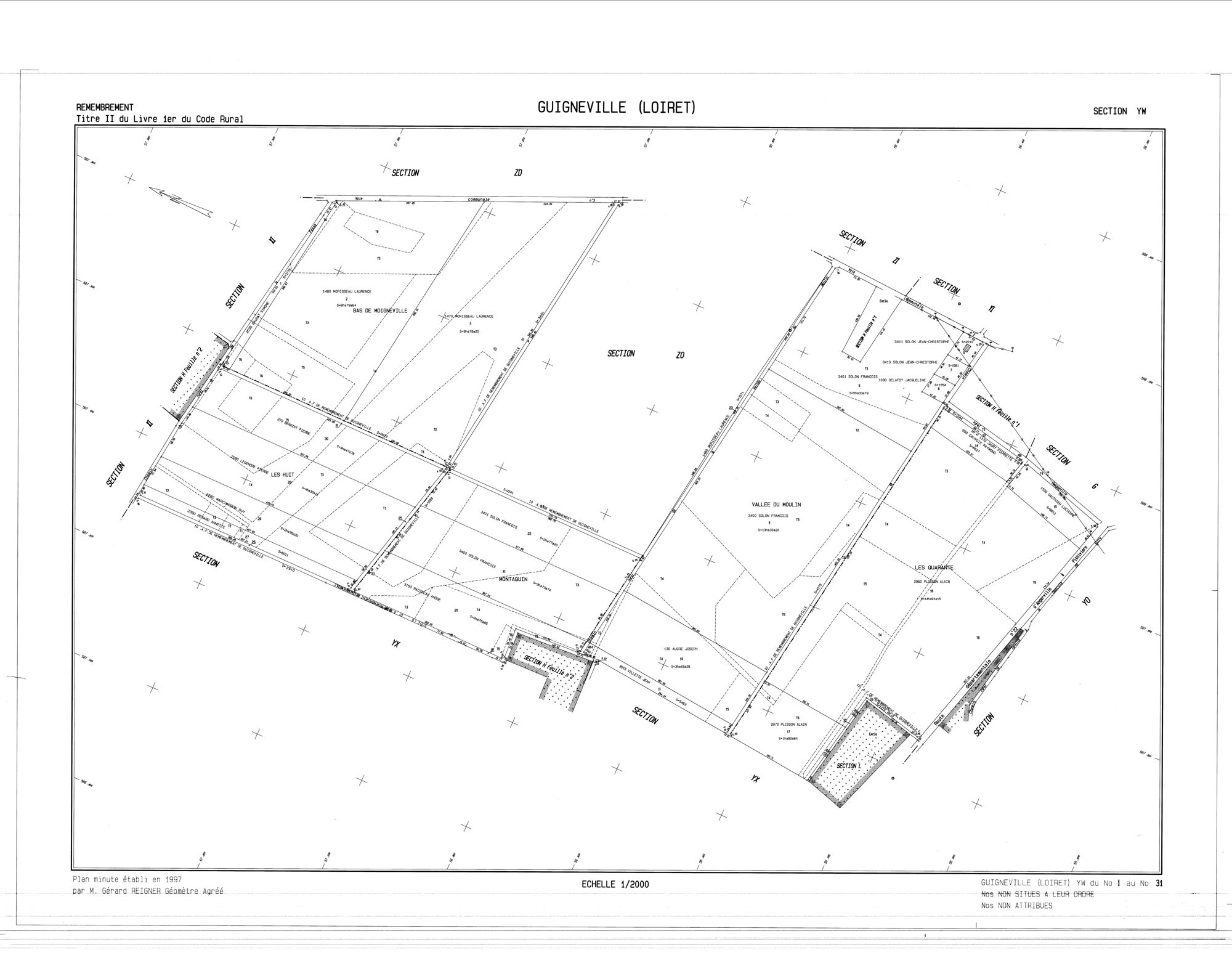 Guigneville - Sections
