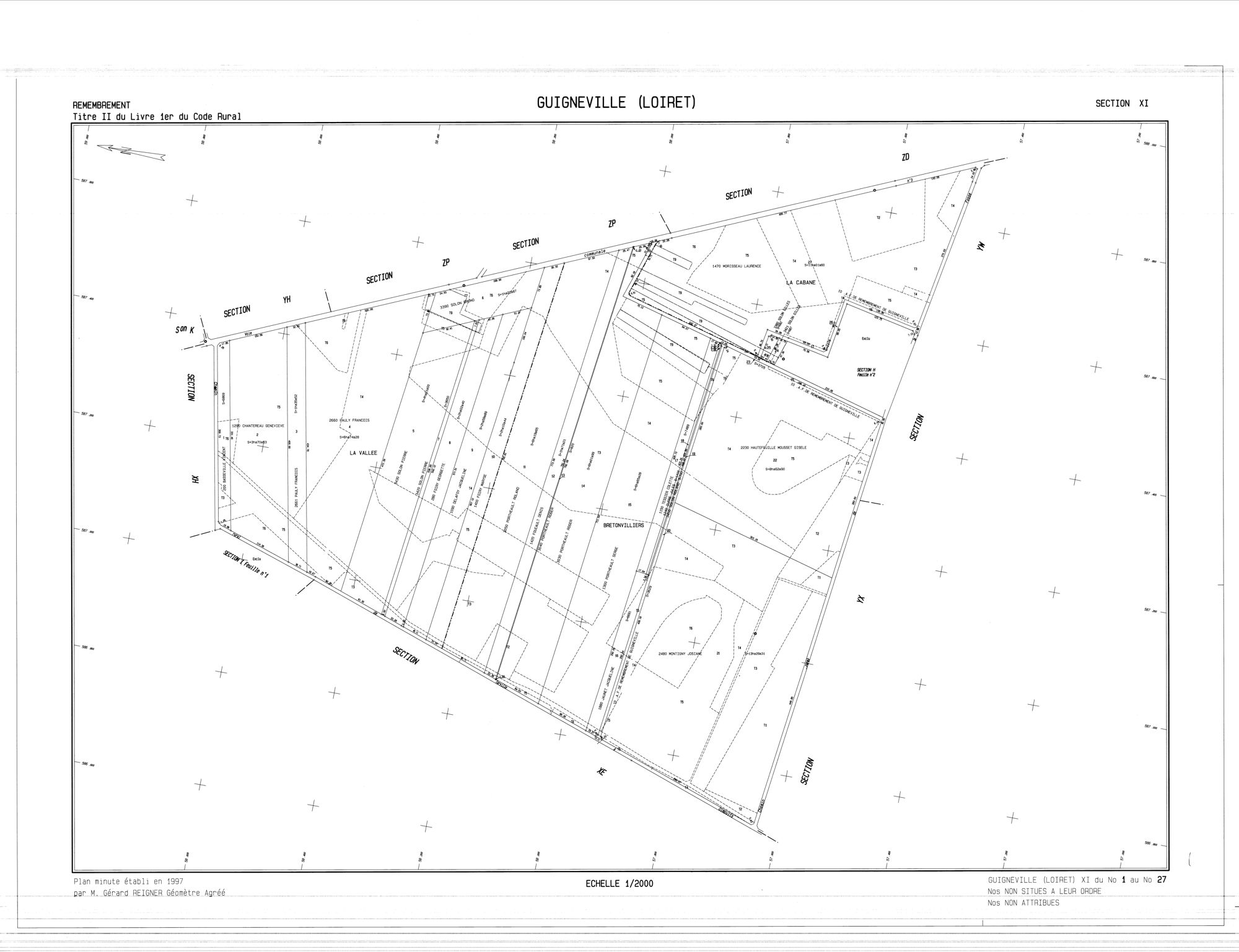 Guigneville - Sections