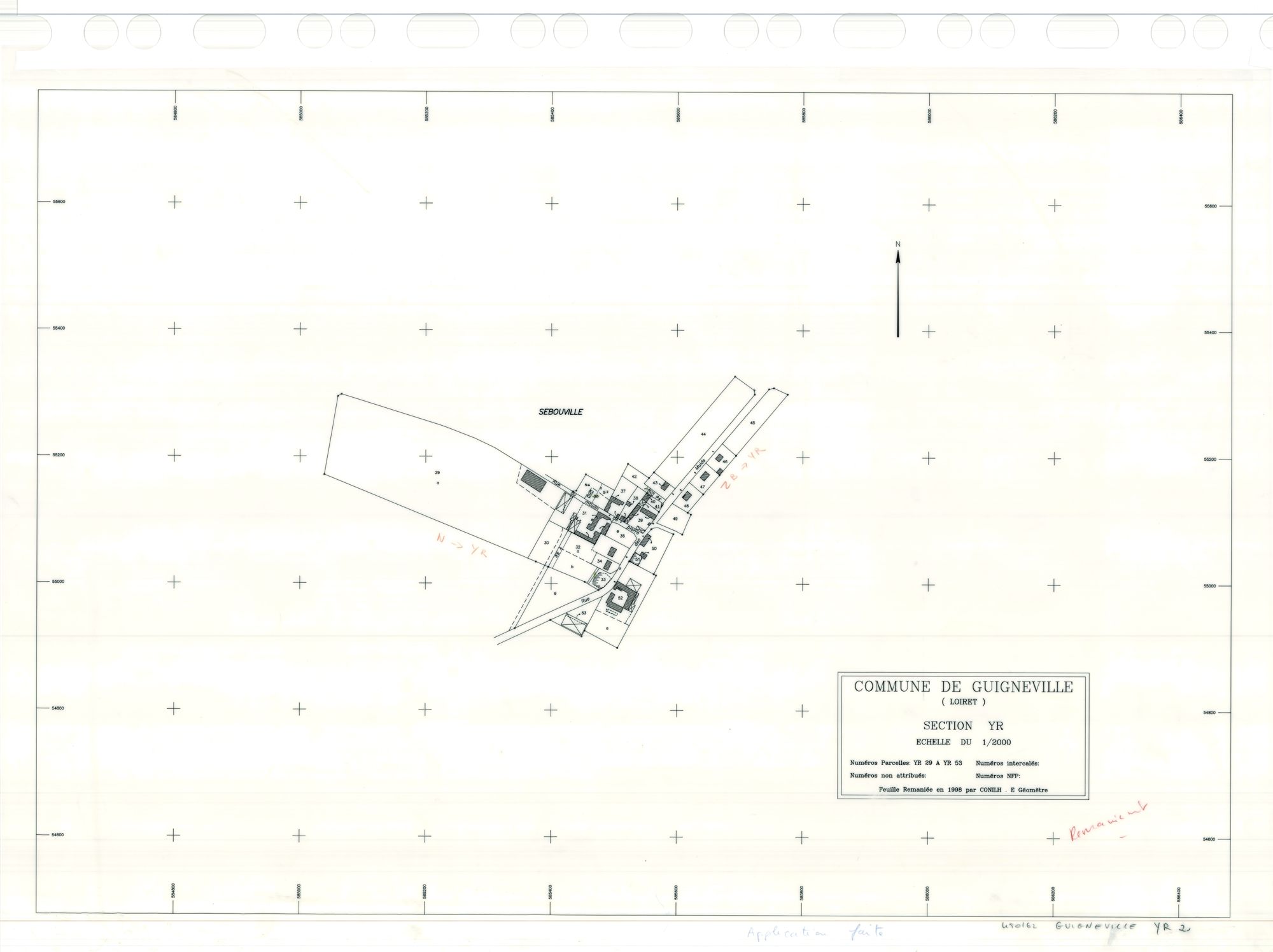 Guigneville - Sections