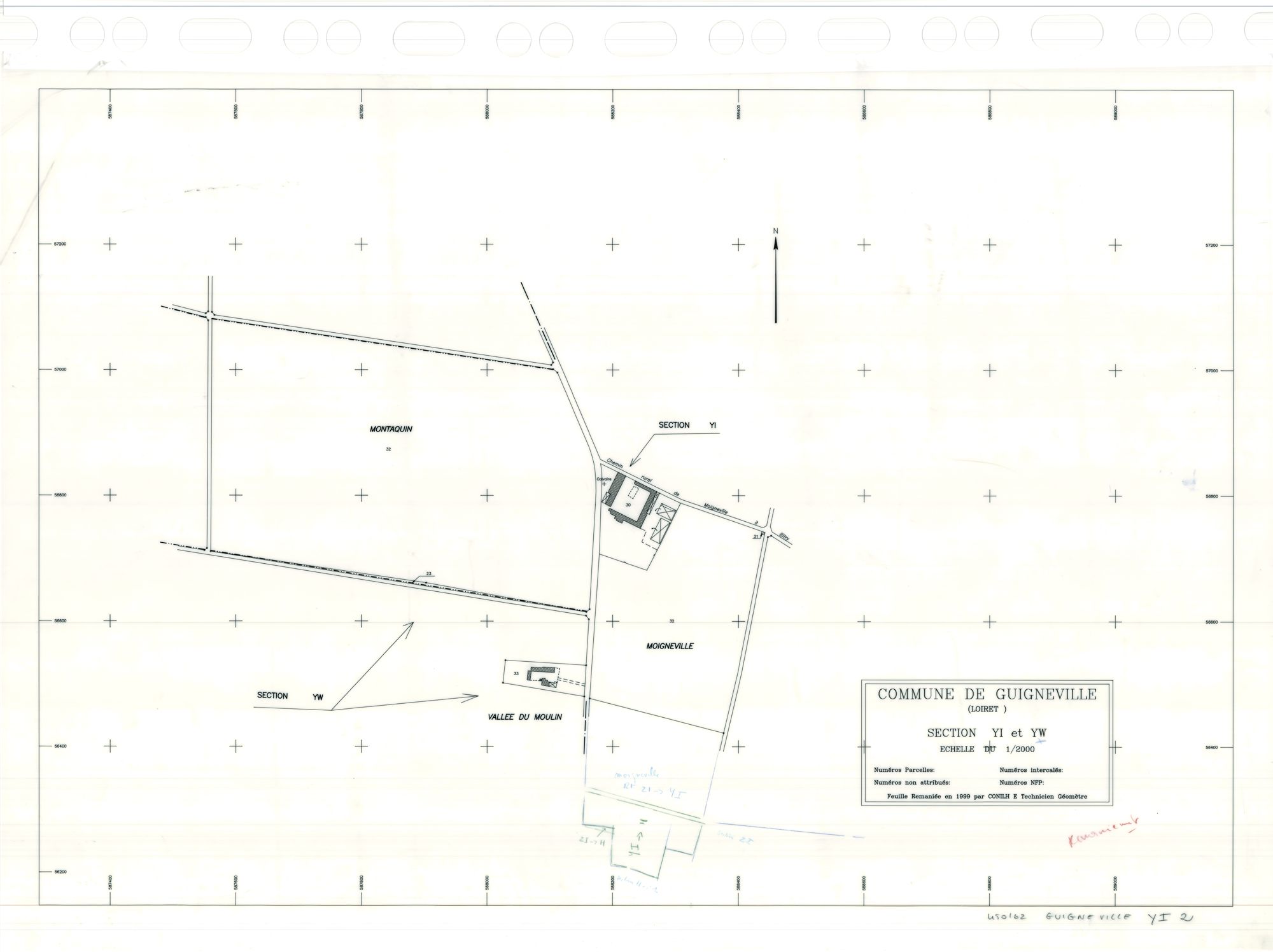 Guigneville - Sections