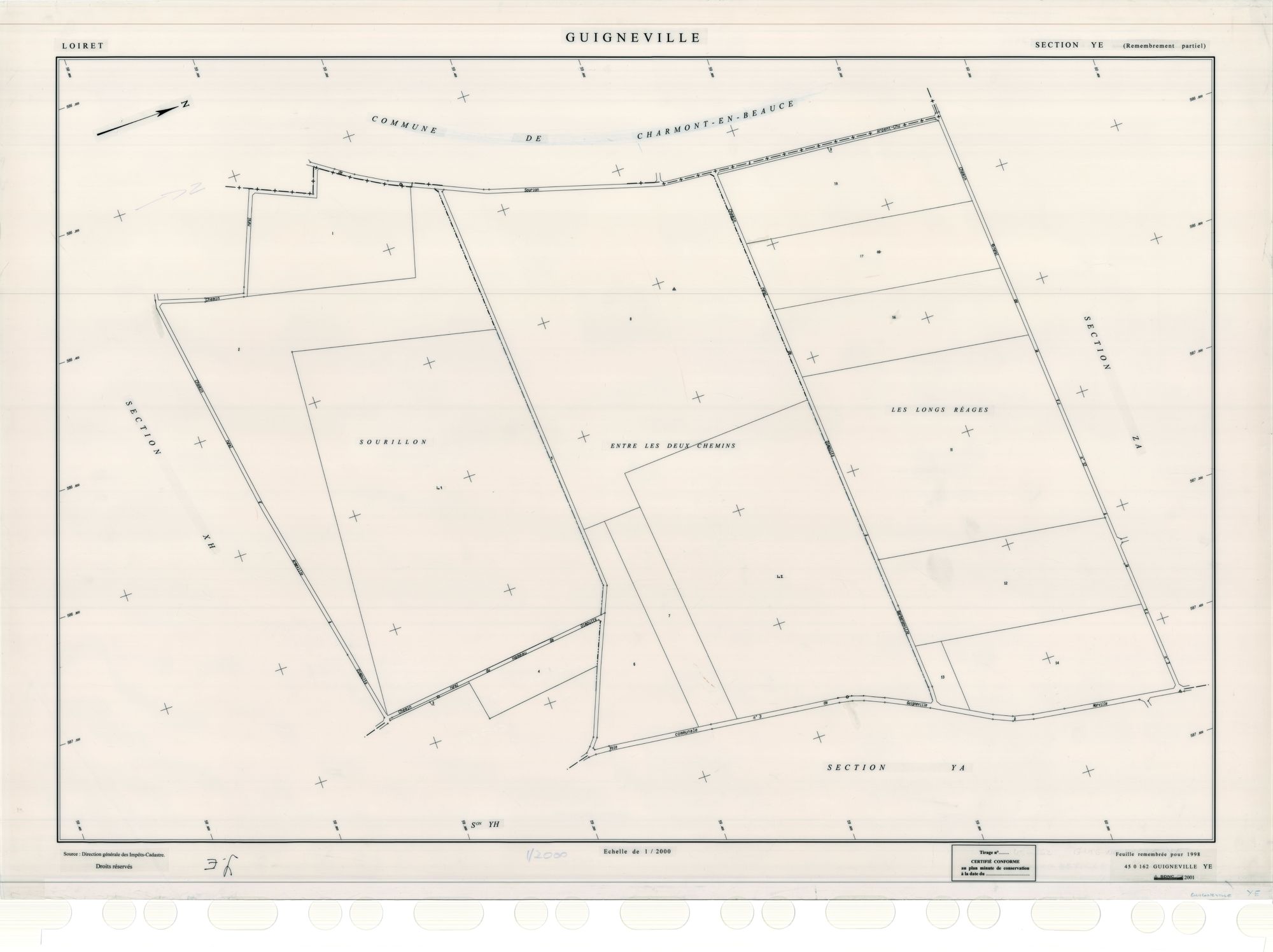 Guigneville - Sections
