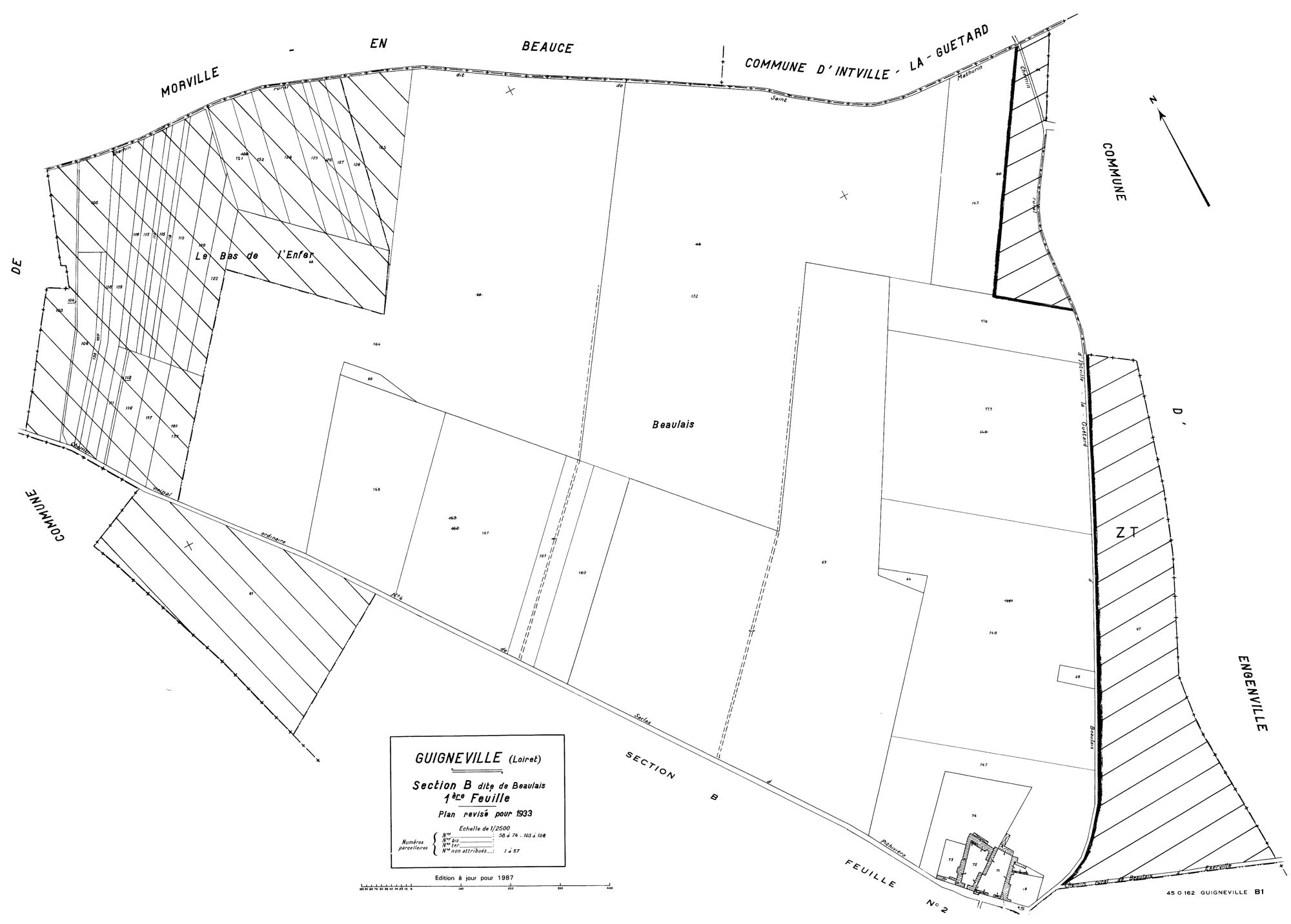 Guigneville - Sections