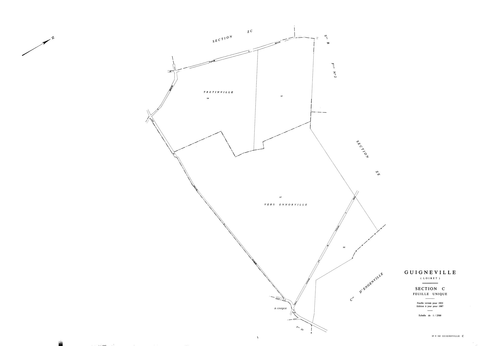 Guigneville - Sections