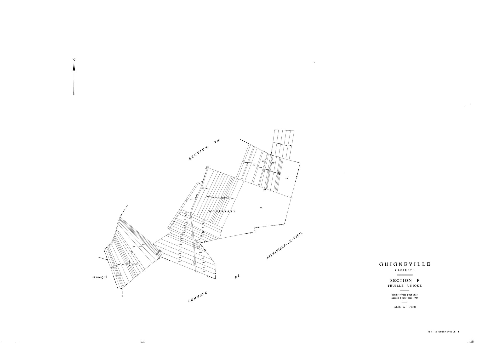 Guigneville - Sections