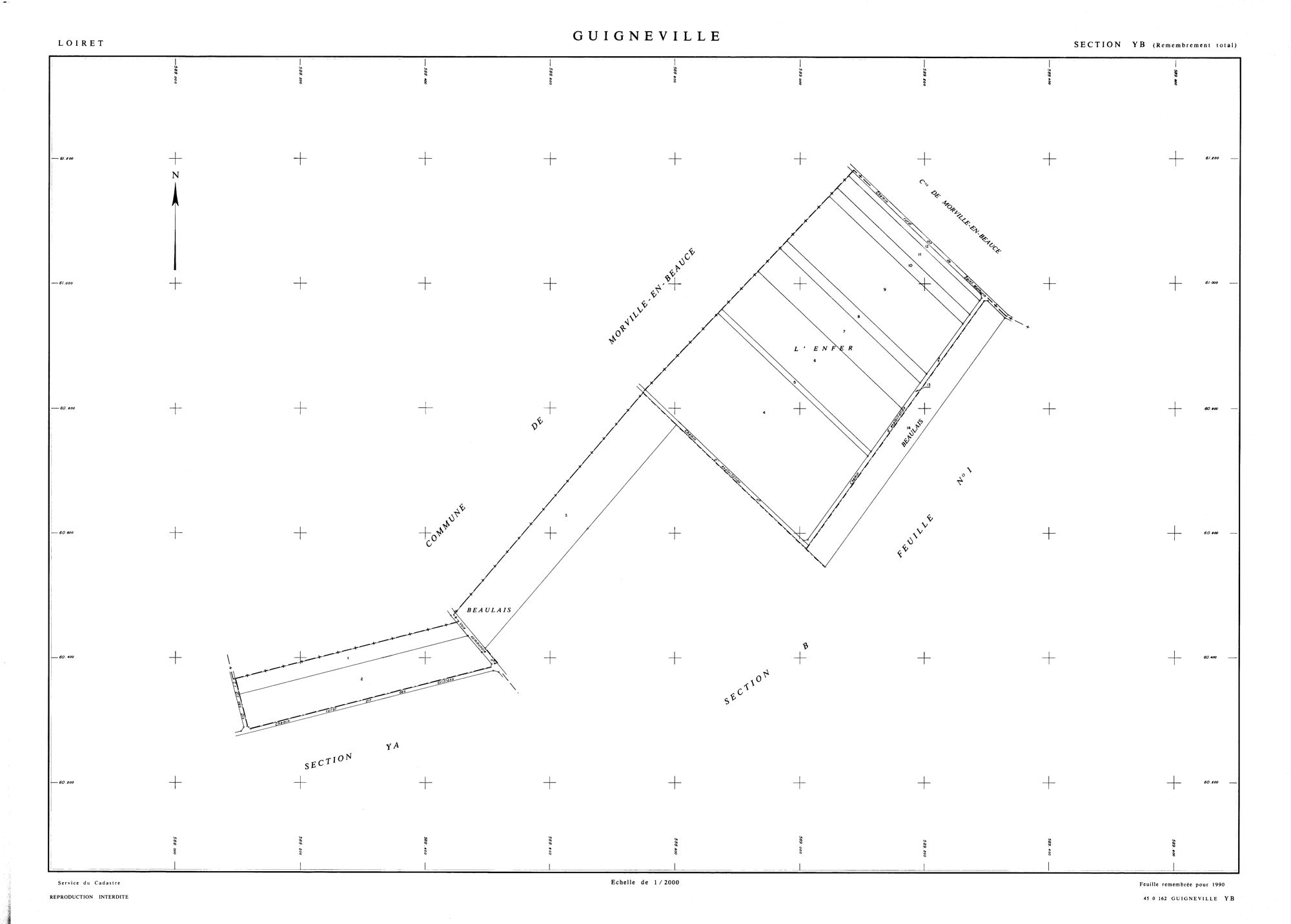 Guigneville - Sections