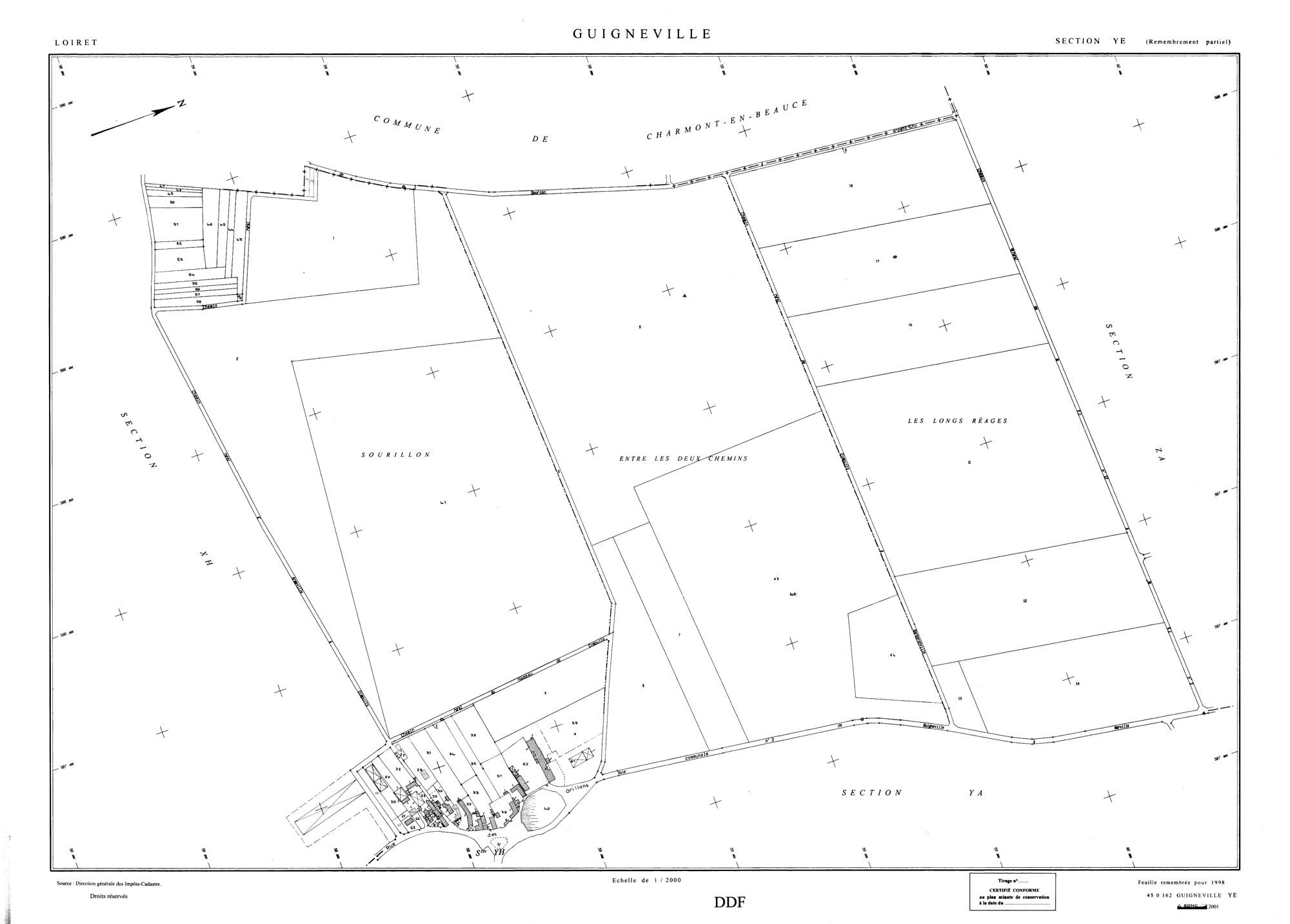 Guigneville - Sections