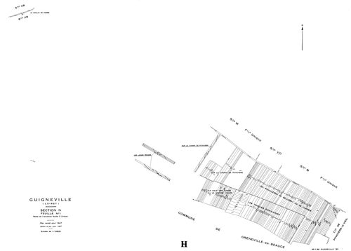 Guigneville - Sections