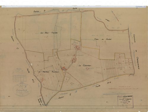 Gy-les-Nonains - Sections