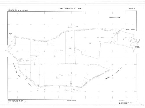 Gy-les-Nonains - Sections