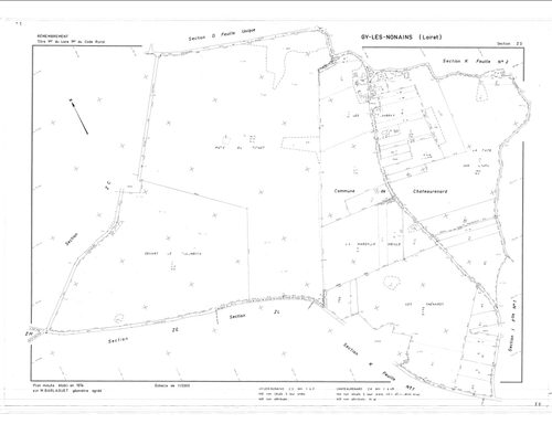 Gy-les-Nonains - Sections