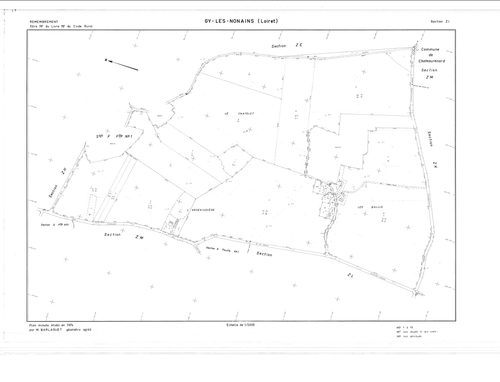 Gy-les-Nonains - Sections