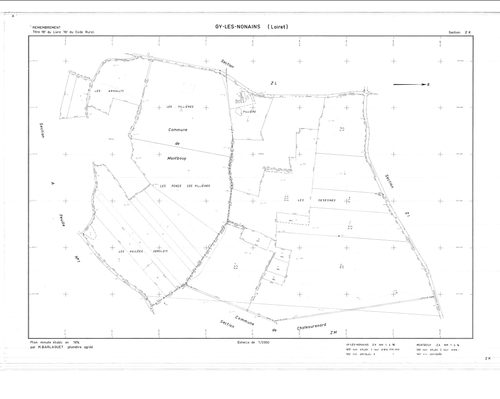 Gy-les-Nonains - Sections