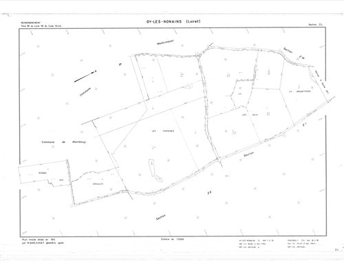 Gy-les-Nonains - Sections