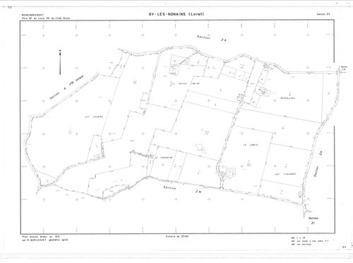 Gy-les-Nonains - Sections