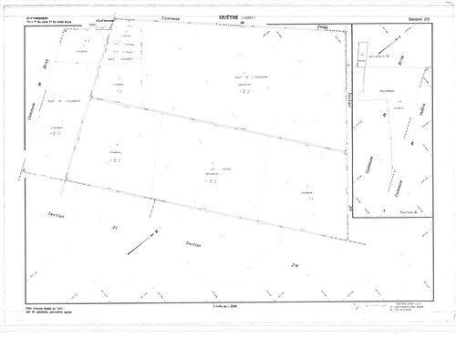 Huêtre - Sections