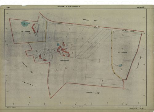 Huisseau-sur-Mauves - Sections