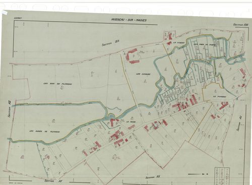 Huisseau-sur-Mauves - Sections