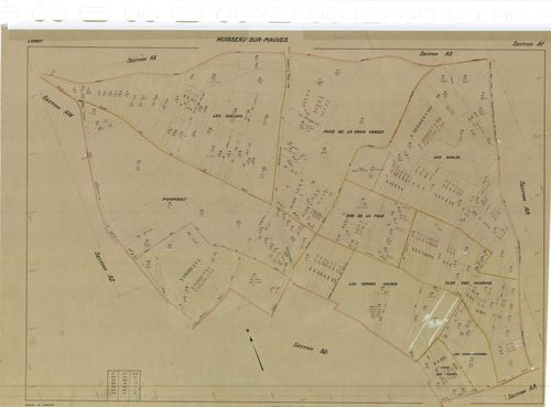Huisseau-sur-Mauves - Sections