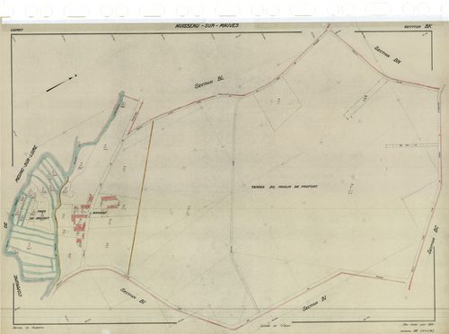 Huisseau-sur-Mauves - Sections