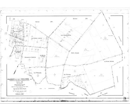 Huisseau-sur-Mauves - Sections